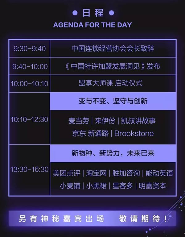 “賦能新勢(shì)能、新連鎖高峰論壇”將在5月5日于北京國(guó)家會(huì)議中心宴會(huì)廳C舉行